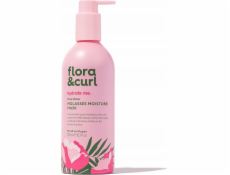 NoName FLORA&CURL_Modrý vlasový krém s růžovou vodou a melasou 300ml