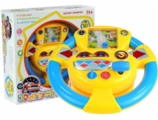 LeanToys Interaktivní volant pro dětské zvuky LEAN Toys