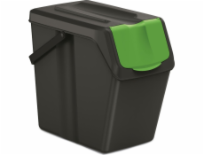 Prosperplast Odpadkový koš na třídění černý (225)