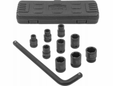 Rockforce Sada nářadí 1/2 Sada rázových nástrojů 10dílná. (10–24 mm)