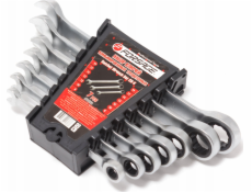 Forsage Sada otevřených klíčů s ráčnou, 7 kusů (8-19 mm)