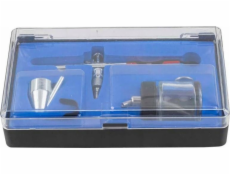 Rockforce Airbrush (tryska: 0,3 mm, vyměnitelné nádobky 6 ml a 22 ml)