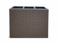 Květináč Domoletti 53000011107, plastový, O 78 cm, hnědý