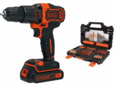 Black&Decker Akumulátorová vrtačka/šroubovák BDCHD18S1A 18 V, 1 x 1,5 Ah baterie