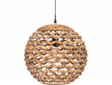 Atmosphera Závěsná lampa Závěsná lampa SAND s hyacintovým stínidlem, O 38 cm