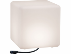 Paulmann Závěsné svítidlo Plug & Shine CUBE, zahradní svítidlo, 300x300, 6,5 W, 3000 K, 575 lm, IP67, 24 V, bílé