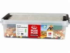 Plus Plus PLUS-PLUS NAUČTE SE STÁVAT LIDI Z CELÉHO SVĚTA 2400 PRVKŮ