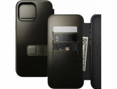Nomad Kožené pouzdro Nomad, zelený chrom - iPhone 16 Pro Max Nomad Kožené pouzdro Nomad, zelený chrom - iPhone 16 Pro Max