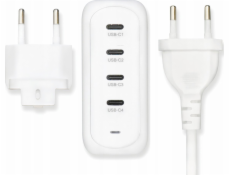 NoName Nabíječka HI5 135W PD adaptér 4x USB-C 100W max. na jeden port