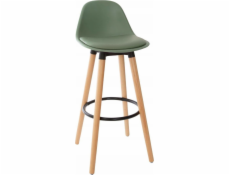 Atmosphera Barová židle s opěradlem MAXON, 92 cm, zelená