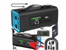 Luxury Luxusní startovací booster 54,76 Wh PD30W kompresor/dmychadlo do auta powerbanka