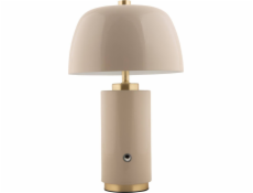 Leitmotiv Stolní lampa Stolní lampa Houbová FREYA, bezdrátová, 18 cm