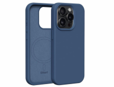 Silikonové TPU pouzdro Etteri Mag pro iPhone 15 Pro tmavě modré