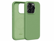 Silikonové TPU pouzdro Etteri Mag pro iPhone 15 Pro světle zelené
