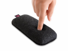 CONNECT IT FOR HEALTH ErgoBeads Zápěstní opěrka před myš plněná kuličkami ŠEDO-ČERNÁ