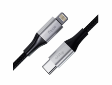 Datový kabel Allity AUC-01 USB-C/Lightning 1m 27W černý