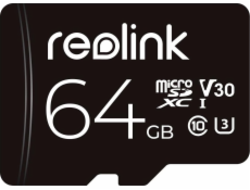 Karta Reolink MicroSDHC 64 GB UHS-I/U3 A2 V30