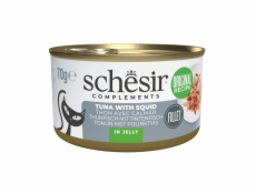 SCHESIR Complements Tuna with squids in jelly - mokré krmivo pro kočky - 70g