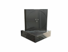 Obal na 1 CD 10.4mm černý - karton 100 ks