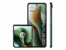 Motorola razr 60 ultra 17,7 cm (6.96 ) Dual SIM Android 15 5G USB typu C 16 GB 512 GB 4700 mAh Tmavě zelená