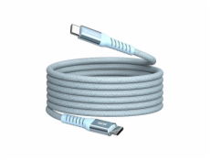 Verbatim USB-C->C magnetický kabel Sync & Charge 60W modrý
