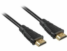 PremiumCord Kábel HDMI A - HDMI AM / M 5m, zlac.kon.