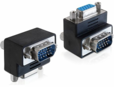 DeLock adaptér VGA samec -&gt; samica pravouhlý 270 °