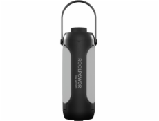 Stolná lampa Realpower RealPower LED outdoor Light 190, solárna, čierna, 6.000mAh