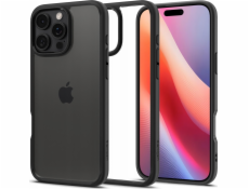 Spigen Crystal Hybrid, matně černá - iPhone 6.9 2024