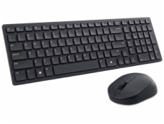 DELL KM555/ Německá/ bezdrátová tichá klávesnice + myš/ USB/ černá