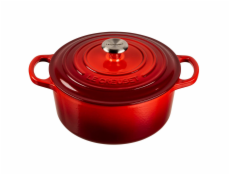 Le Creuset Signature Kastrol kulatý 22 cm Cerise
