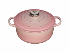 Le Creuset Signature Cast Iron- Round Casserole 20cm shellpink