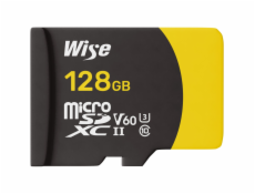 Wise microSDXC UHS-II V60  128GB R:290MBs / W:100MBs  WI-MSD-S128