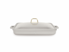 Pánev grilovací s titanovým povrchem a poklicí 34 cm Sahara Collection BH-7790