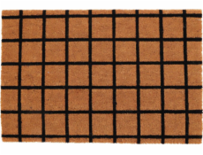 Home Styling Collection Vzorovaná rohožka z kokosového vlákna, 59 x 39 cm