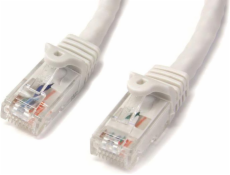 STARTECH 3m White Snagless UTP Cat6 Patch Cable, STARTECH 3m White Snagless UTP Cat6 Patch Cable - N6PATC3MWH