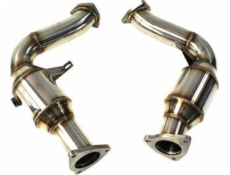 TurboWorks Downpipe pro AUDI A6 C7 A7 SQ5 3.0TFSI QUATTRO s tlumiči výfuku