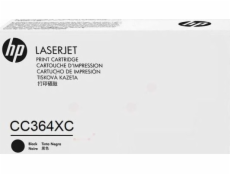 HP Originální černý toner 64X (CC364XC)