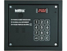 Laskomex Laskomex CP-2503R černý audio panel s RFID čtečkou klíčů Laskomex Laskomex CP-2503R černý audio panel s RFID čtečkou klíčů
