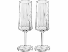 Koziol Sklenice na šampaňské CLUB č. 14, supersklo, 2 x 100 ml, KOZIOL