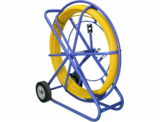 ExtraLink EXTRALINK TAŽNÁ TYČ NA KABELY 10MM 100M TAŽNÁ TYČ NA KABELY ZE SKELNÝCH LÁTEK 10MM 100M ŽLUTÁ