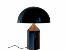 King Home Stolní lampa FUNGO, černá a zlatá - hliník