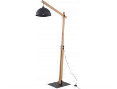 TK Lighting Stojací lampa Oslo 5582 stojací lampa 1x15W E27 černá/dřevěná