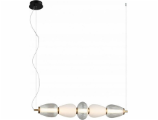 Italux Italux Gastel PND-74937-5-BK závěsné svítidlo závěsné 1x22W LED 3000K 1500 lm bílá/transparent