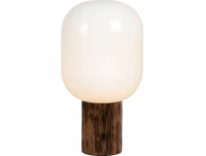 Markslojd Stolní lampa Skene 108663, 1x40W, E27, dřevo/bílá