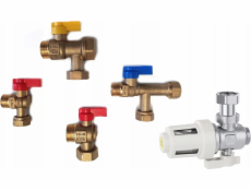 Caleffi Připojovací sada pro závěsné kotle s přístrojem Caleffi XS®, sada 1