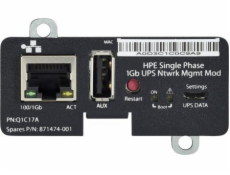 HP Jednofázový 1Gb UPS HPE s modulem pro správu sítě