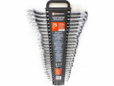 Forcekraft Sada otevřených klíčů 25 dílů. (6–32 mm) Cr-V