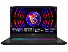 MSI Katana 17 B13VEK-1464XCZ, i5-13420H/16GB/1TB SSD/RTX 4050, 6GB/17,3  FHD IPS, 144Hz/Bez OS/černá