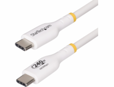 StarTech StarTech USB2EPR4MW USB kabel USB 2.0 4 m USB C Bílý